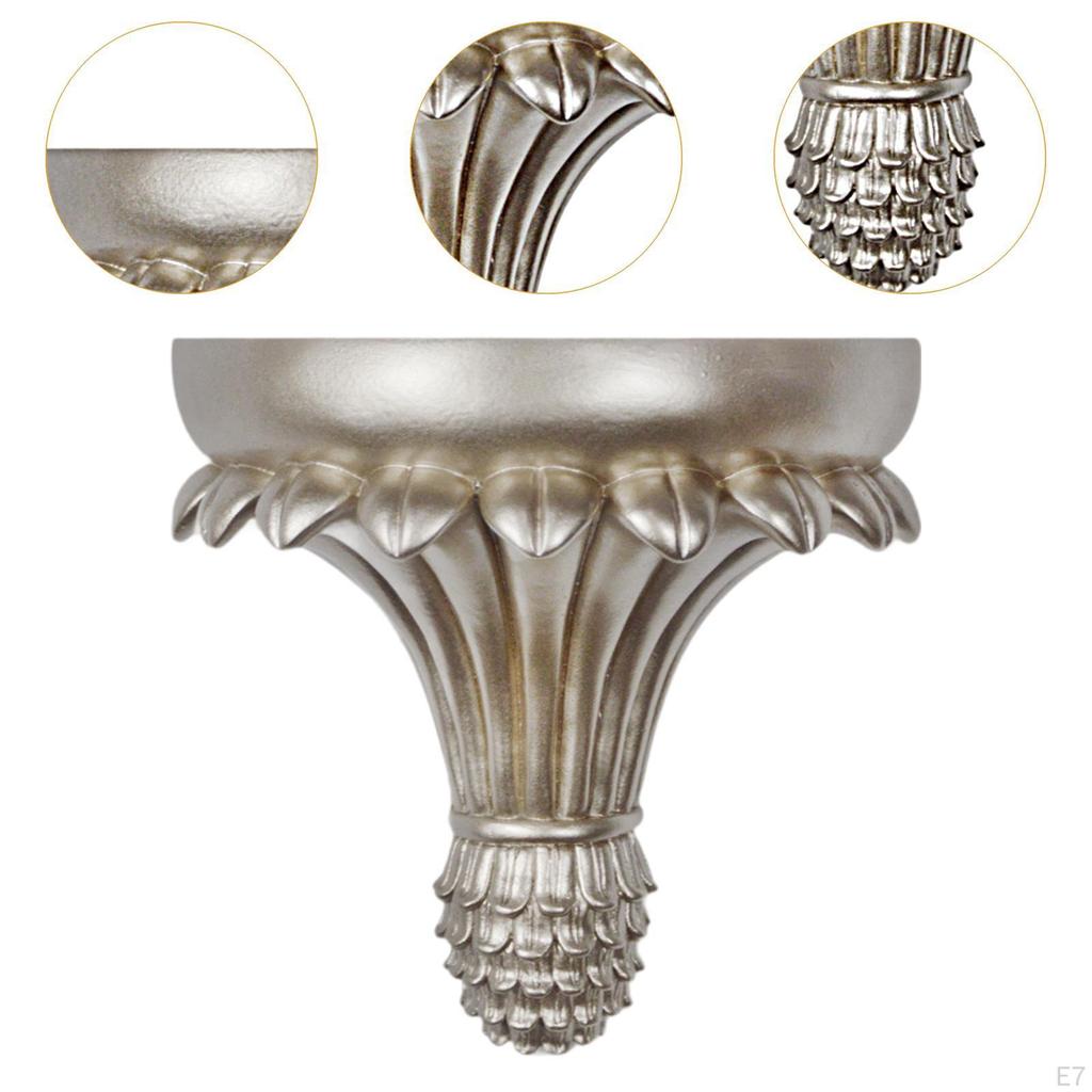 Wall Hanging Shelf Decoration 3D Decorative Background Versatile Living Room Easy Installation