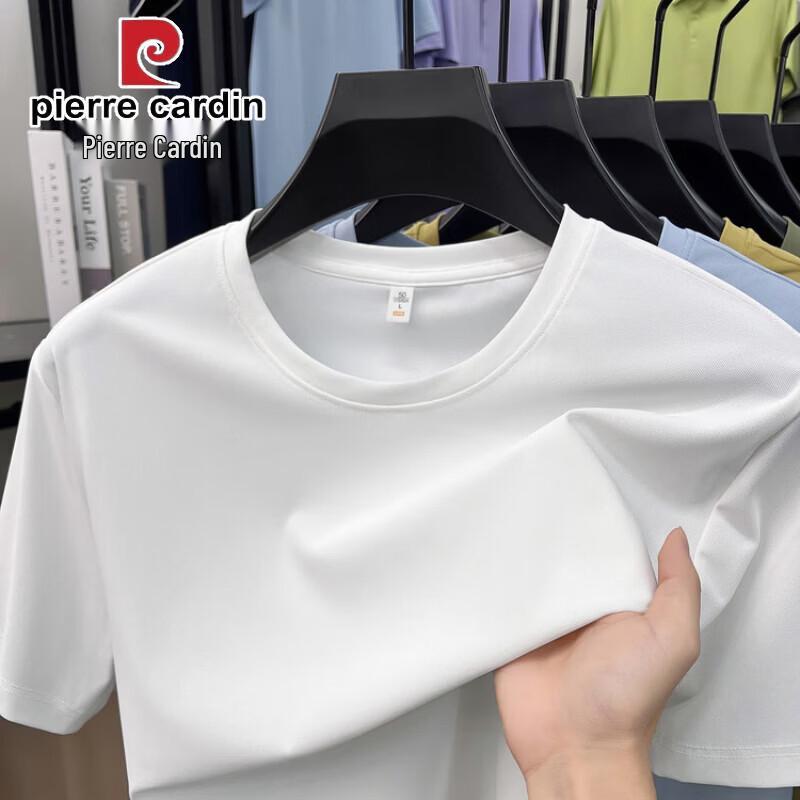 Pierre Cardin Men's Nylon-Spandex Short Sleeve T-Shirt