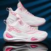 Fashion Men Basketball Shoes Field Athletic Basketball Boots Women Training Street Outdoor Cushioned Breathable Sports Tennis Sneakers