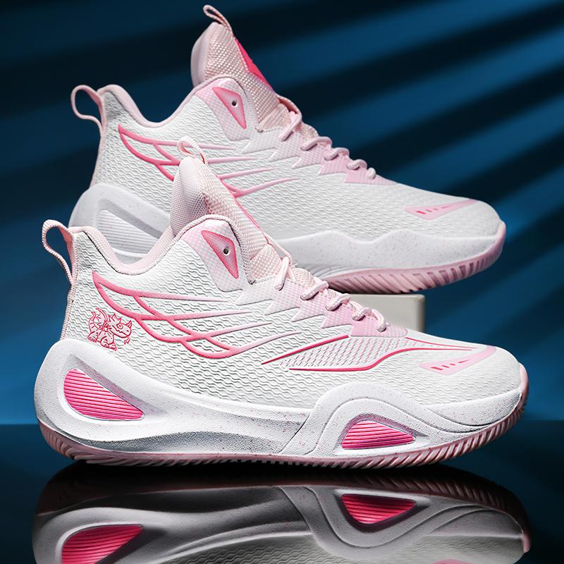 Men Basketball Shoes Field Athletic Basketball Boots Women Training Street Outdoor Cushioned Breathable Sports Tennis Sneakers