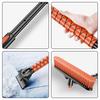 Car Snow Brush And Ice Scraper Extendable Windshield Cleaning Tool Car Snow Scraper Brush With 360 Degree Pivoting Head For
