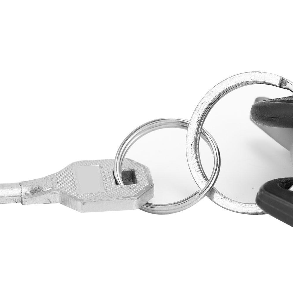 10 шт. 22 мм держатель для ключей из нержавеющей стали разъемные кольца брелок брелок аксессуары