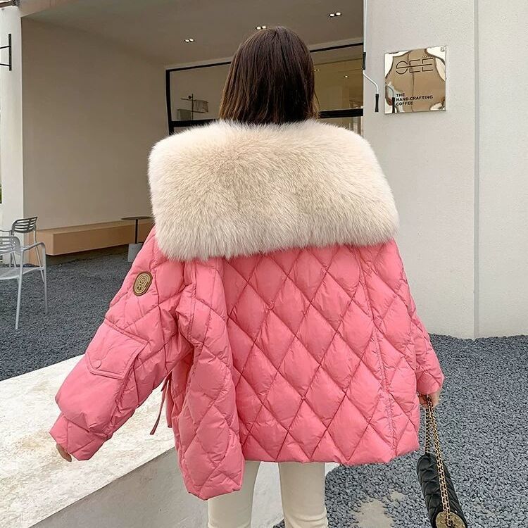 New Arrival - Super Plus Fur Collar Coat for Women, Warm and Fashionable