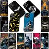 Бэтмен Брюс Уэйн DC Comics Чехол для телефона Бэтмен для Xiaomi Poco C75 C65 C71 C85 X7 X6 X5 M6 M7 F7 F8 Ultra F6 Pro Мягкий чехол