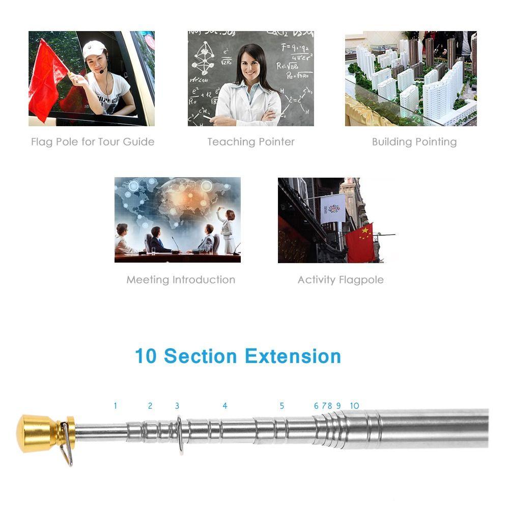 Ручной ветроуказатель, телескопический флагшток, гид, флагшток, ручной флагшток, указатель для учителей