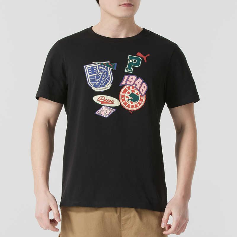 New PUMA T Shirts Men's Black/01 632941-01