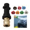 High Pressure Water Guns Joint 1/4 Quick Adapter Accessory High Pressure Washer Spray Guns Attachment Accessory