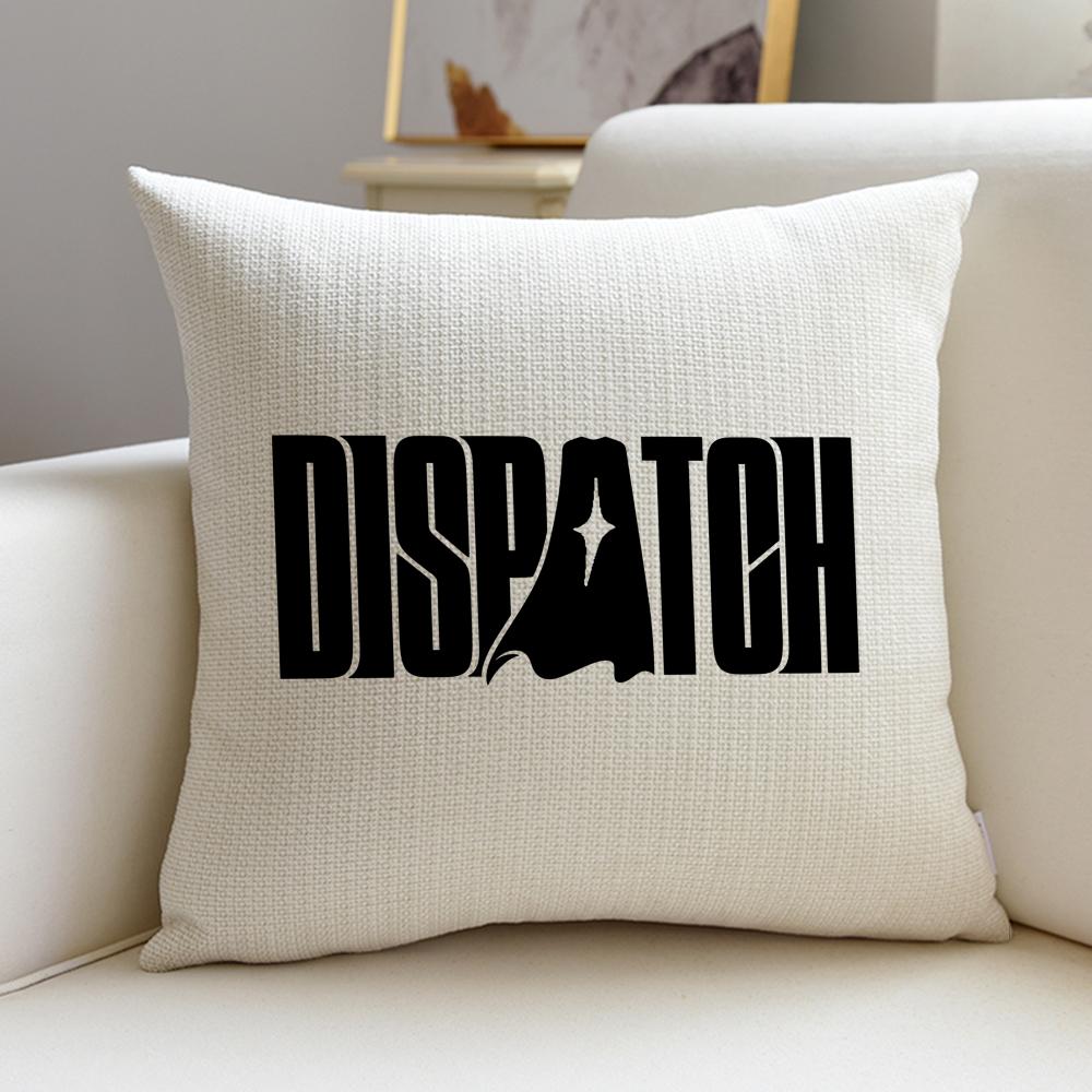 Rock DDispatchS Cushion Cover Breathable and skinfriendly linen pillowcase square removable and washable cushion