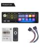 1DIN Сенсорный Экран Двойной USB Автомобильный Bluetooth MP5 Плеер Цветные Огни Карта SD USB-накопитель Радио Интегрированный Аппарат