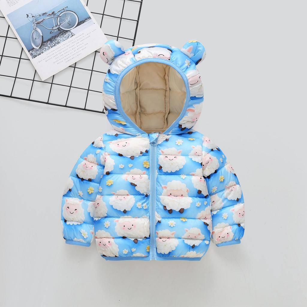 2025 Легкая хлопковая куртка для младенцев и детей