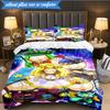 South Friends Adventure 3pcs K-pop music group Bedding set,Ideal for Bedroom, Dormitory,Including Duvet Cover And 2pcs Pillowcases,Fan gifts
