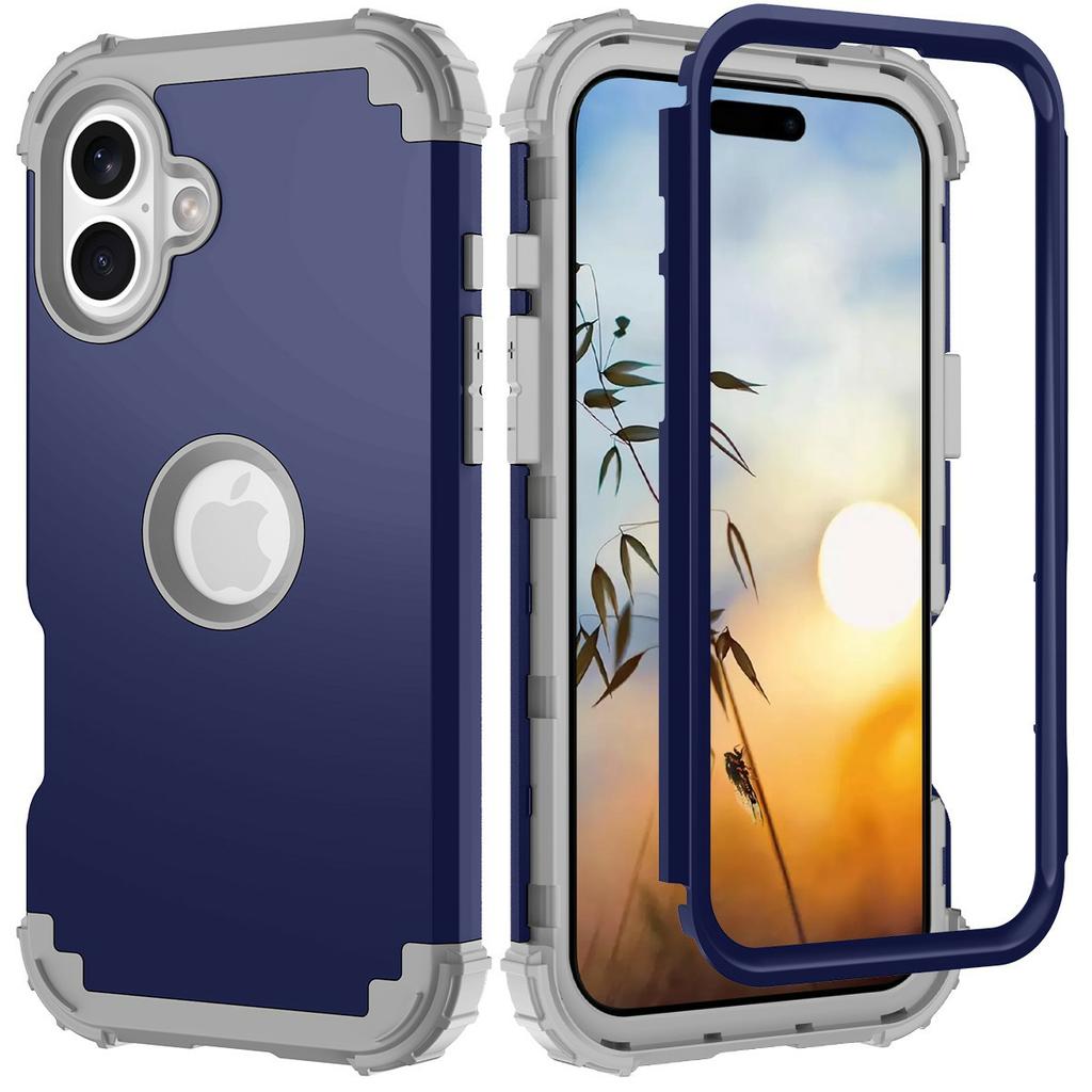 L-Style Чехол для iPhone 17 Противоударный ПК+ТПУ Задняя крышка для телефона