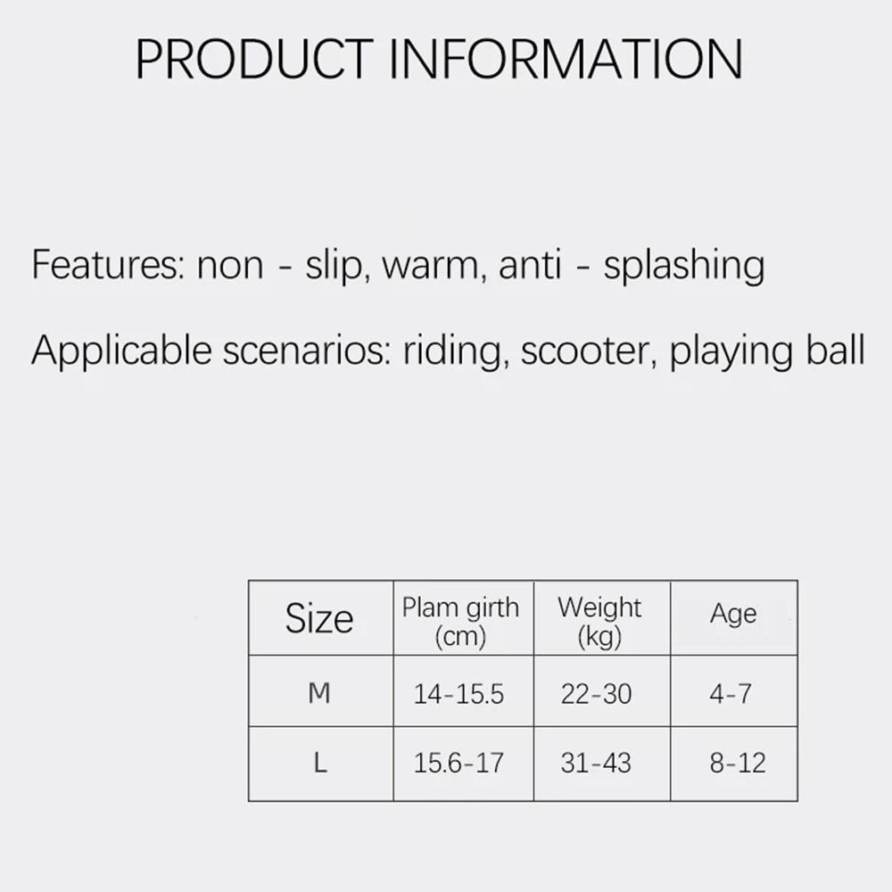 Cold Wingproof Warm Kids Gloves with Zipper Bicycle Sports Mittens  Kids Gift