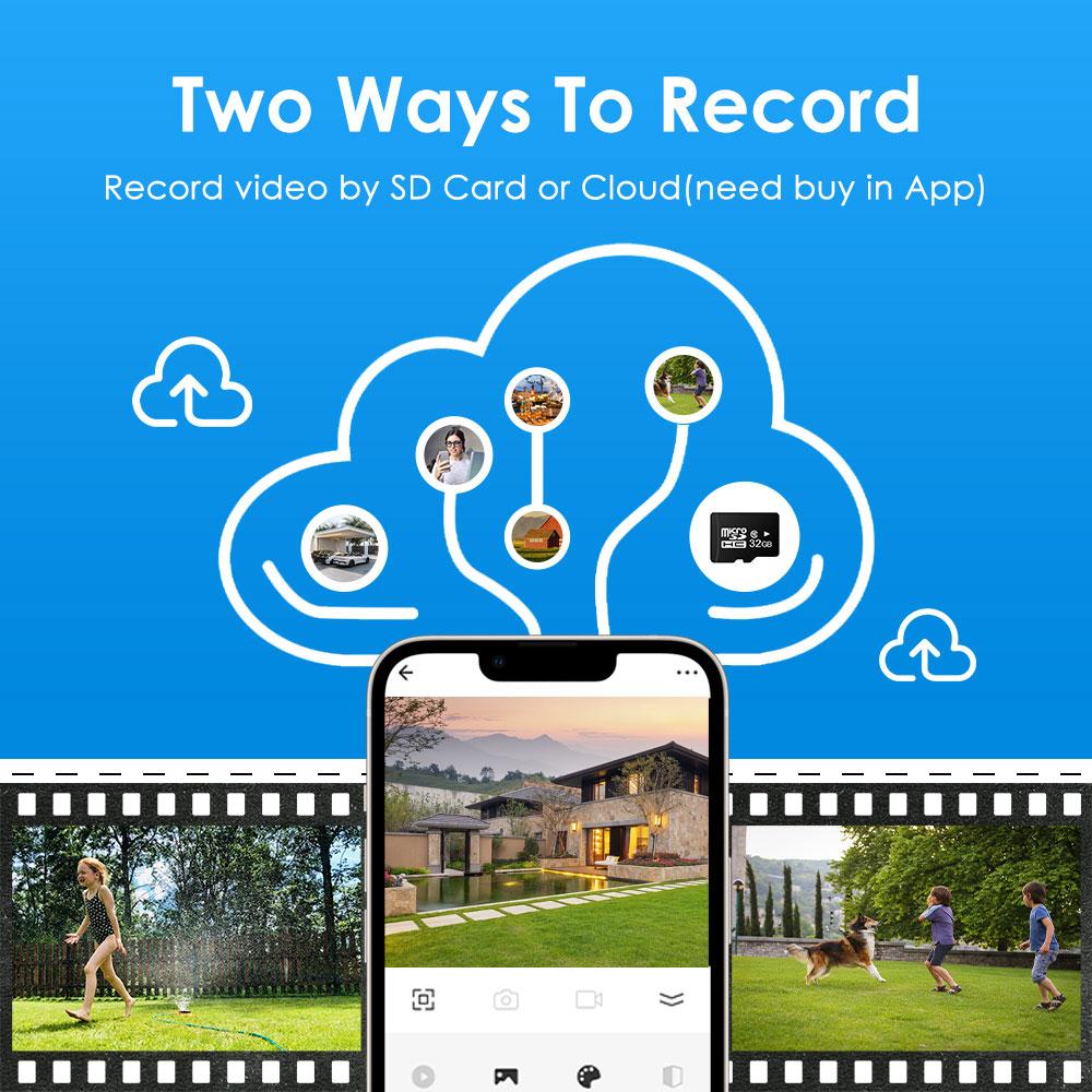 Беспроводная WIFI/4G дистанционная водонепроницаемая камера, наружная домашняя интеллектуальная камера наблюдения высокой четкости, монитор с двумя экранами
