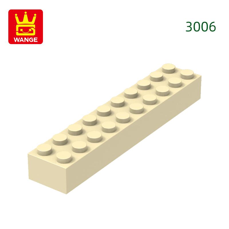 Нетоксичные 17 шт./лот 3006 Толстые 2x10 Строительные блоки Moc Классические аксессуары Совместимые кубики Детские игрушки Подарочная коробка