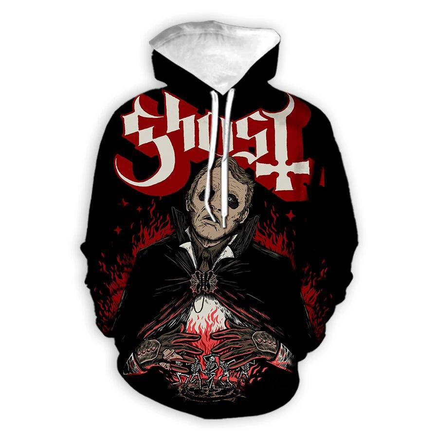 Ghost Band Sweatshirts 3D Printed Hoodies Men/Women Fashion Kids Hoodies Casual Fashion Tracksuits Men Coat Hoodies