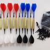 Colored 18g Soft Tip Darts with 100 Tips - 12-Piece Set, 243g Total Weight