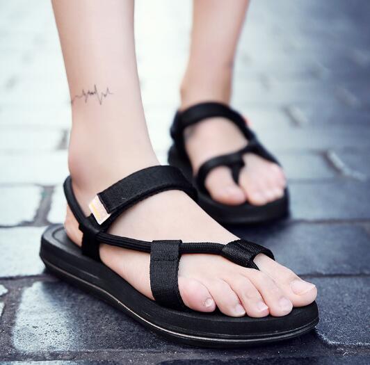 Мужские черные сандалии летние парные туфли бестселлеры товары ручная обувь для мужчин D151