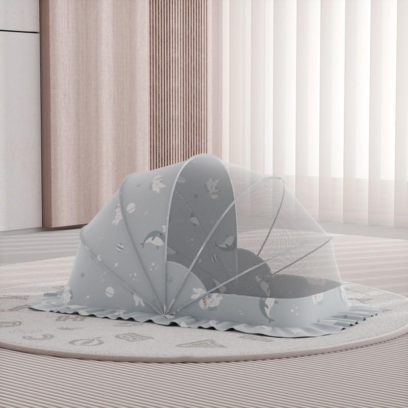 New baby mosquito net cover for bedroom crib, baby mosquito cover, no installation required, foldable children's mosquito net for home use