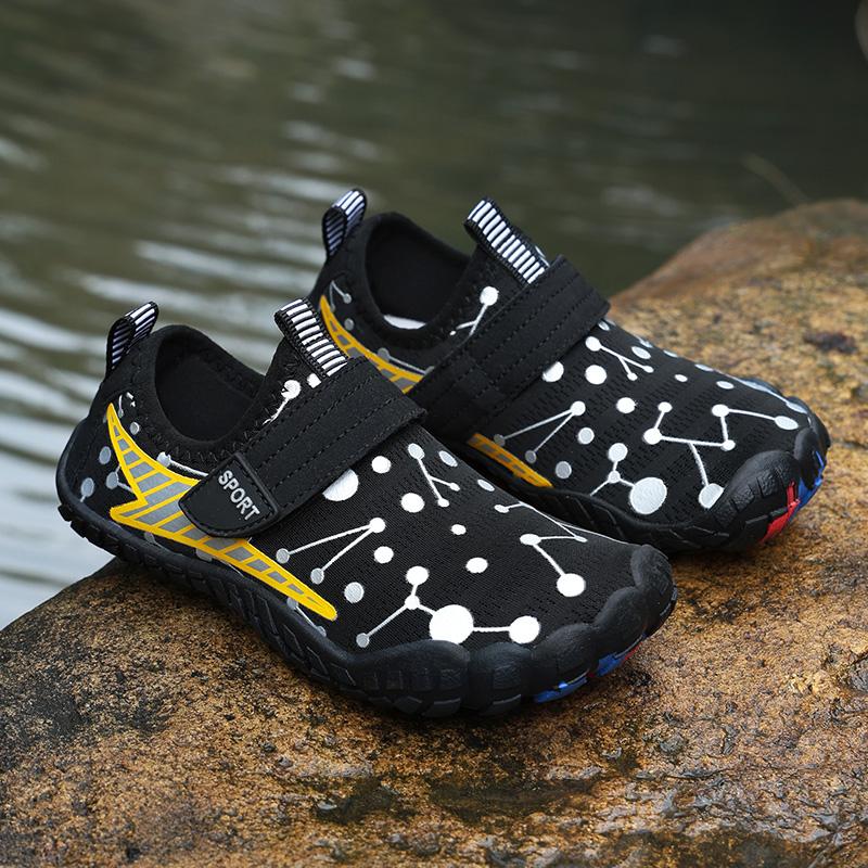 Детская обувь для воды Студенческая босоногая Быстросохнущая пляжная обувь для плавания Аквашузы Для фитнеса в помещении Беговая обувь Летняя уличная