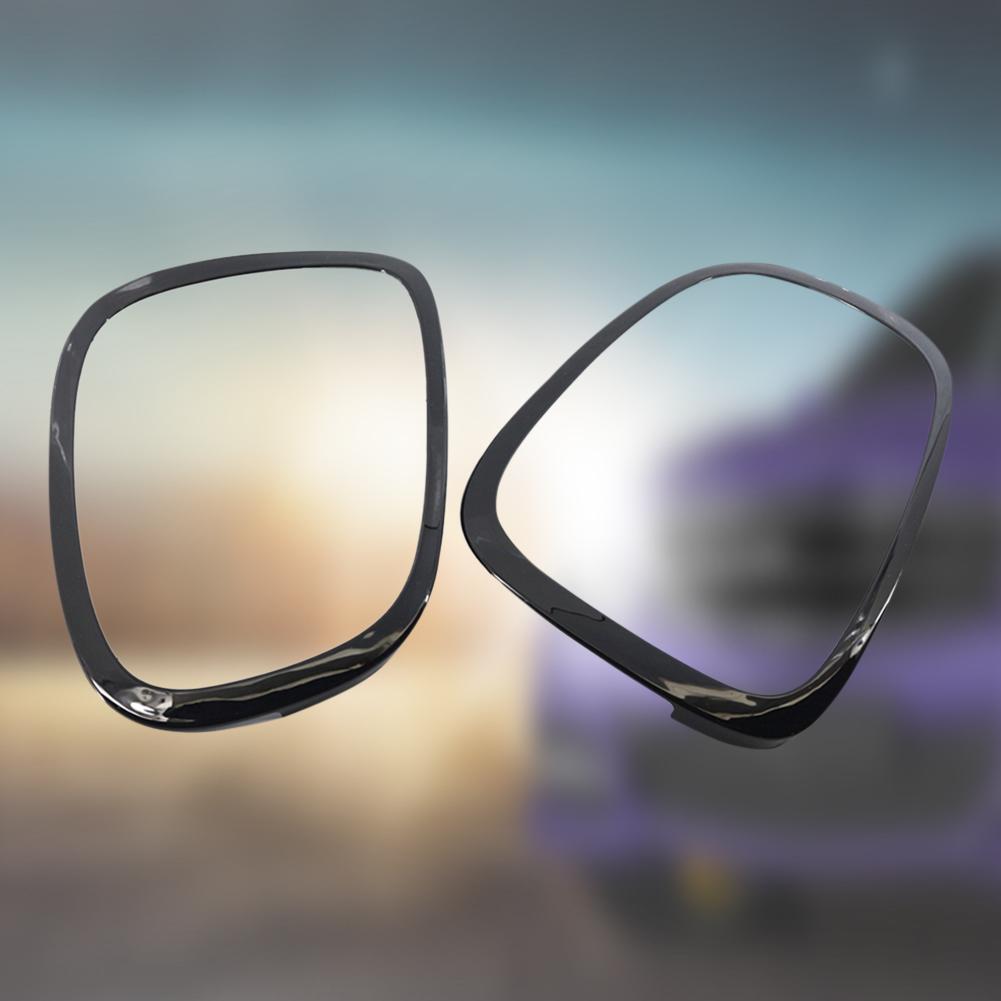 2 шт., накладка на рамку заднего фонаря автомобиля, декоративные наклейки, накладка на заднюю крышку фонаря автомобиля, внешние аксессуары для MINI F55 F56 F57