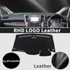Подходит для Toyota Alphard Vellfire 30 AH30 2015- RHD Коврик на панель приборов Чехол на приборную панель Защитный коврик Аксессуары DashMat Солнцезащитный козырек