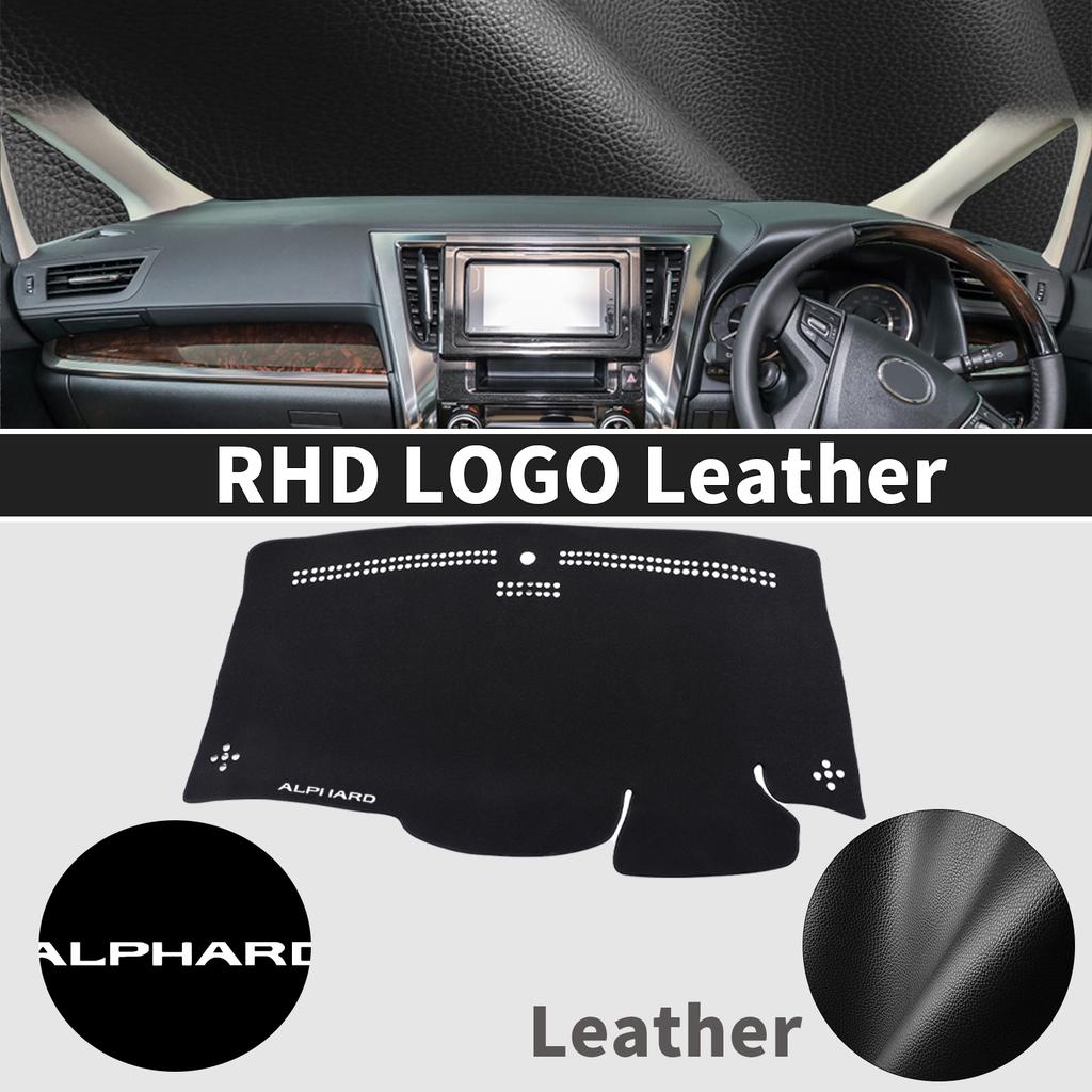 Подходит для Toyota Alphard Vellfire 30 AH30 2015- RHD Коврик на панель приборов Чехол на приборную панель Защитный коврик Аксессуары DashMat Солнцезащитный козырек