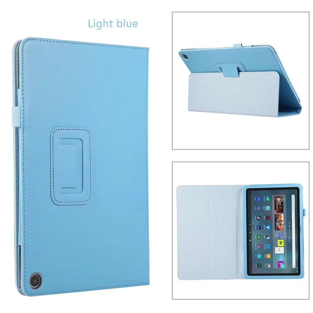 Чехол-подставка для Amazon Fire Max 11 HD10 2023 HD8 7 2022 Тонкий складной чехол ударопрочный цветной роскошный чехол для планшета из искусственной кожи