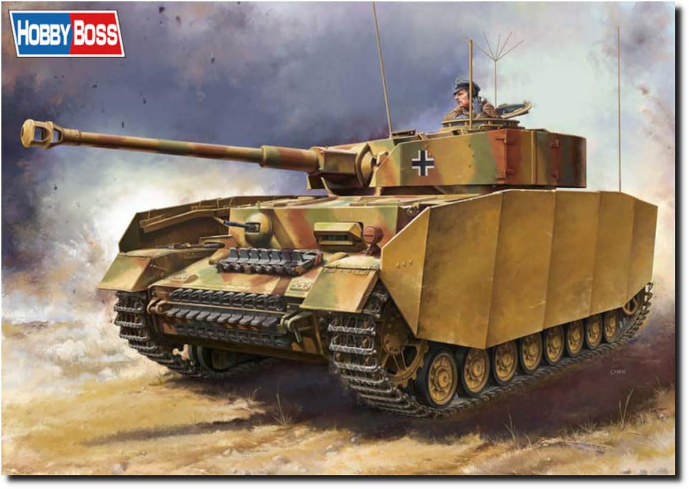 Hobby Boss Серия боевых машин Немецкий Panzer IV J Сборная пластиковая модель 84842 1/48 Ausf. (танк)