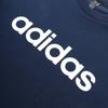 adidas Дышащий повседневный удобный пуловер-толстовка для мужчин, топы темно-синего цвета JJ0422