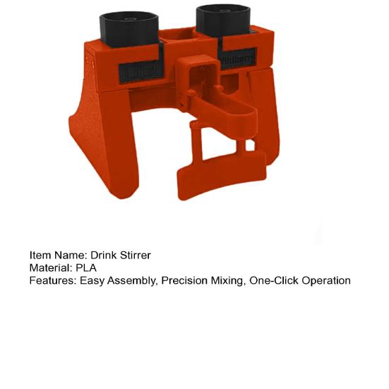 3D-печатная мешалка для напитков Автоматический миксер для напитков с одним нажатием с точным 2:1:1 Клапан соотношения 5-минутный набор для быстрой сборки сделай сам для игристого вина и вечеринки