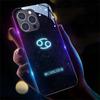 Zodiac Smart LED Glow Закаленное Стекло Чехол для iPhone Samsung