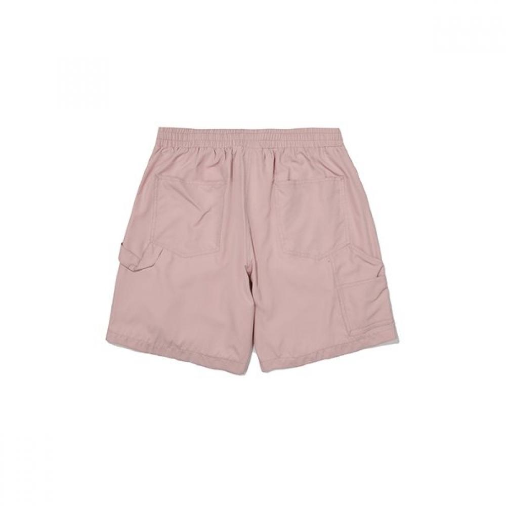 Carpenter Half Pants  Light Pink  [seo Hyun Worn][24ss]