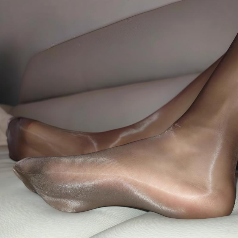 Женские летние ультратонкие дышащие чулки 3D масляный блеск бесшовная ластовица низкая талия колготки сексуальные горячие для pole dance клубной одежды