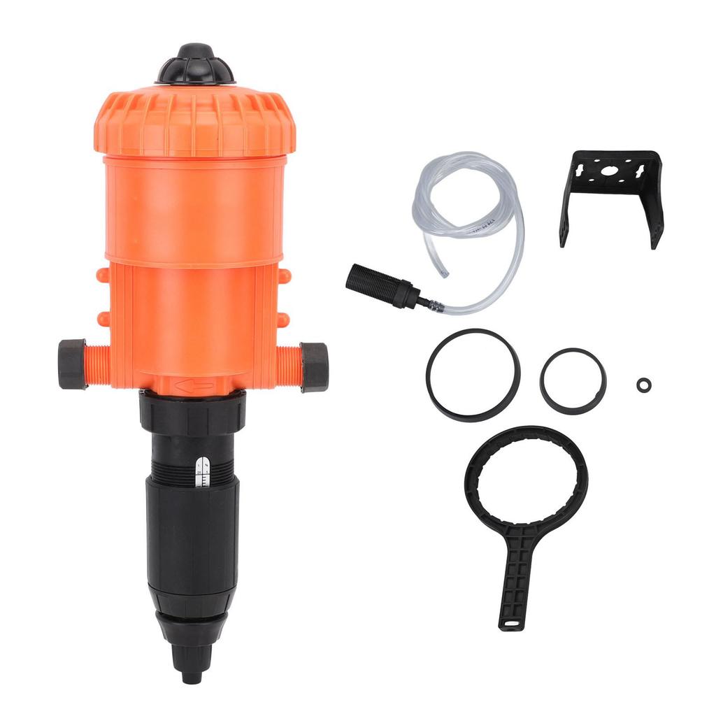 1?5percent  Fertilizer Injector Dosing Pump with G3/4 Male Thread One Key Operation Irrigation Injector