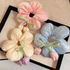 Elastic Flower Scrunchies Oversize Large Hair Scrunchies Trendy Exaggerated Hair Ring  Daily