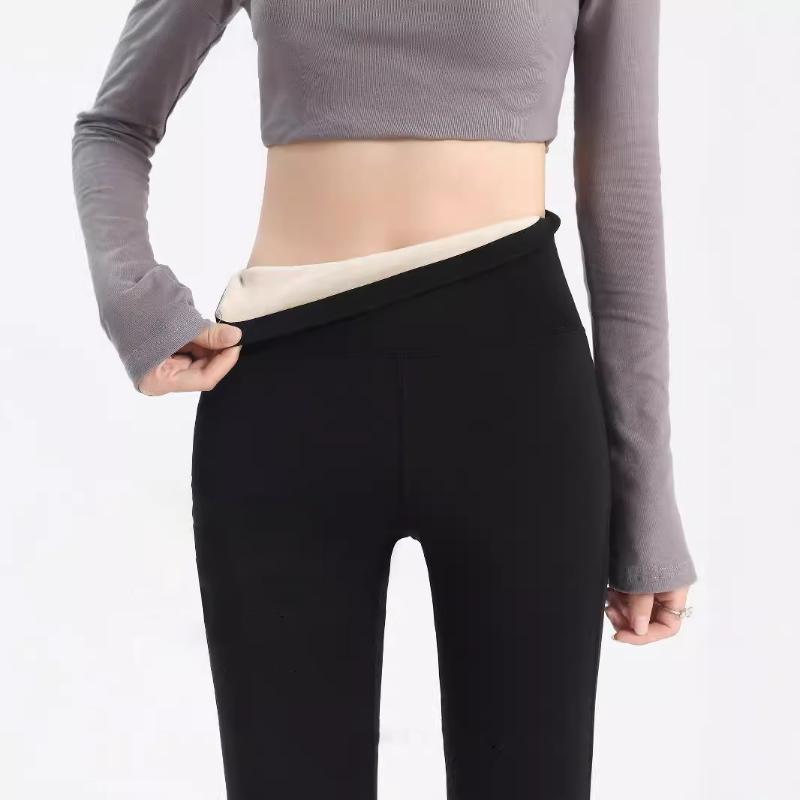 Расклешенные брюки женские зимние плюс бархатные облегающие леггинсы с высокой талией повседневные сексуальные универсальные брюки колготки обтягивающие брюки скинни, приподнимающие ягодицы