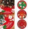 Santa Elk Happy New Year Party Decoration Christmas Trees Skirt Party Decor Apron Xmas Floor Cover