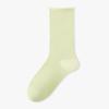 Female Spring and Summer Pure Cotton Mesh Ultra Thin Boneless Deodorant Sweat Absorption In The Tube Pile Socks