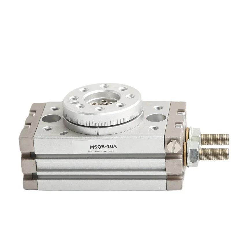Pneumatic Rotary Cylinder MSQB10A MSQB20A MSQB30A MSQB50A MSQB20R MSQB30R MSQB Adjustable Cylinder Rotary 0-190° Degrees