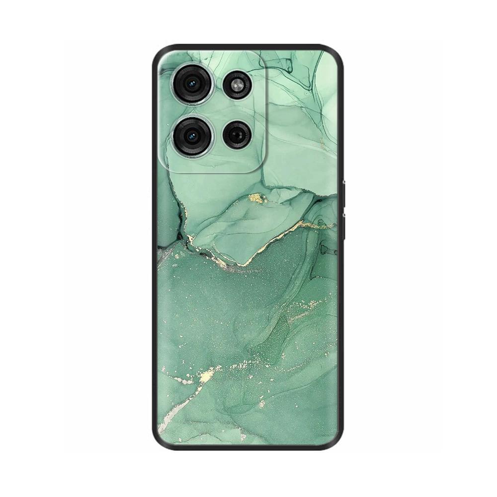 For Motorola Moto G75 Case Moto G35 G55 G15 Cute Cartoon Painted Shockproof Cover Fundas For Motorola Moto G75 5G MotoG75 Bumper