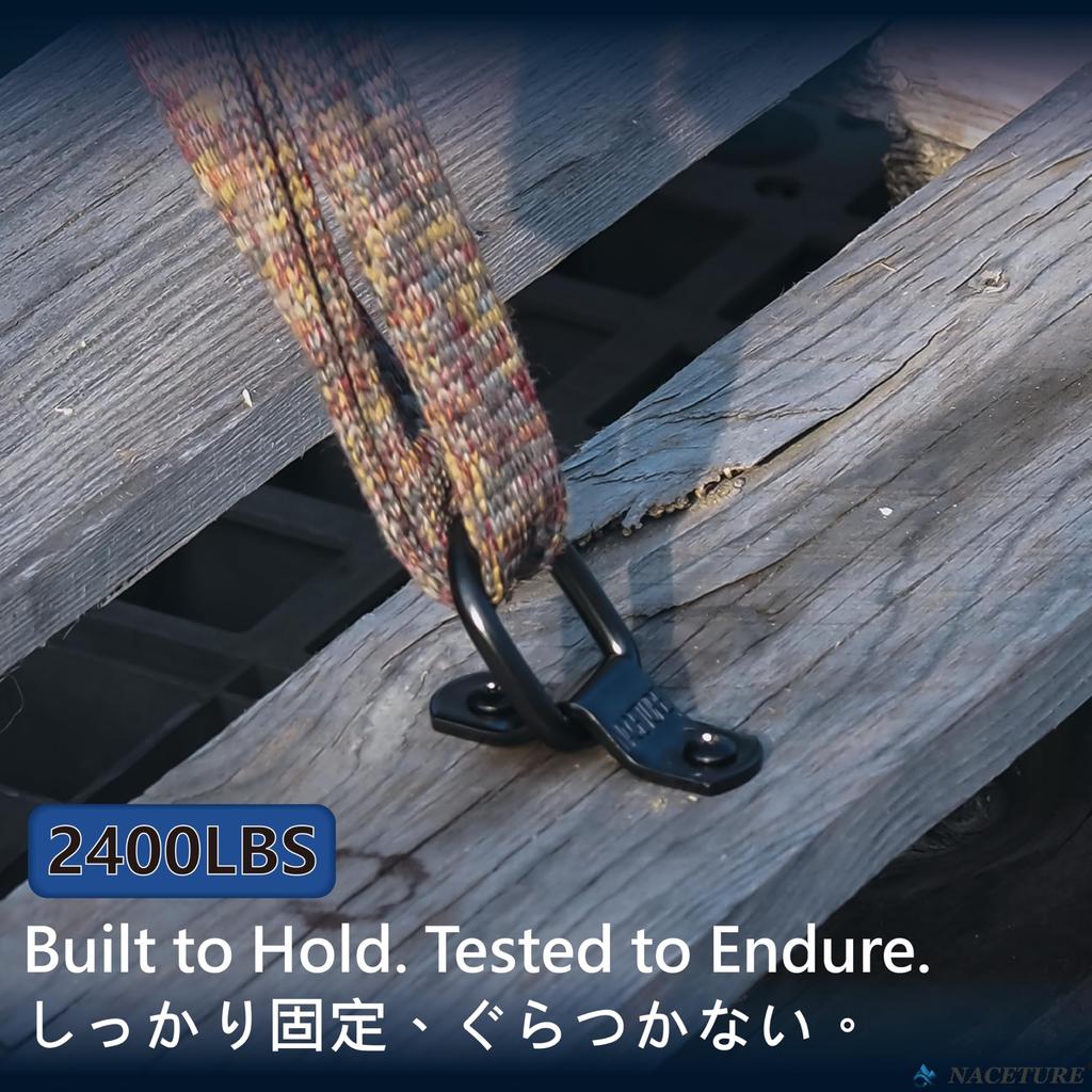 Мотоциклетный анкерный крюк Сверхпрочная сталь 20 шт. - Кольцо для крепежного ремня для мотоцикла