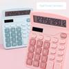 12 Digits Electronic Calculator Solar Calculator Dual Power Supply Calculator For Home Office School Financial Accounting Tools