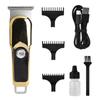 Hair Clipper Gold Metal Incisive Lightweight Electric Hair Trimmer for Home Use 600mAh