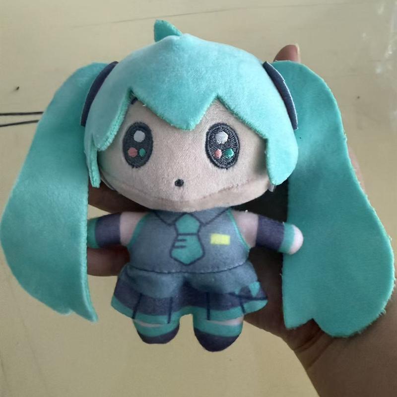 Cute Anime Girls Plush Keychains Kawaii Backpack Bag Hanging Doll Pendant Gift
