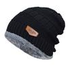 Winter Hat Men's Autumn and Winter Thick Warm Cap Woman Fashion Retro Knitted Hats