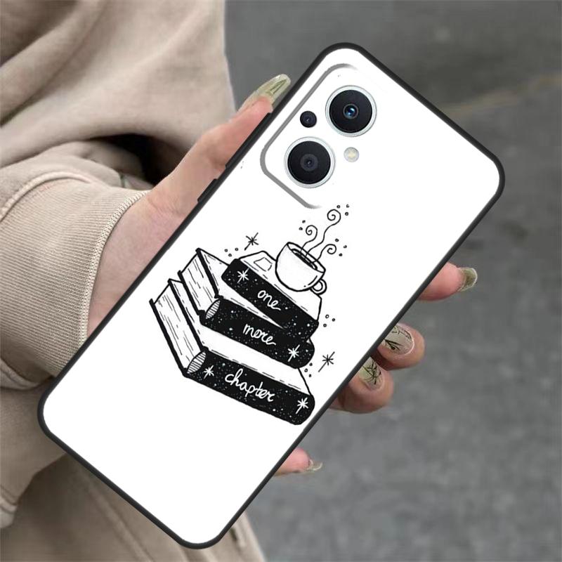 Чехол 'Книги и Кофе' для OPPO Reno 7 8 Lite 6 5 4 11F 10 Pro 8T 5Z 4Z OPPO Find X6 Pro X2 Neo X3 X5 Lite