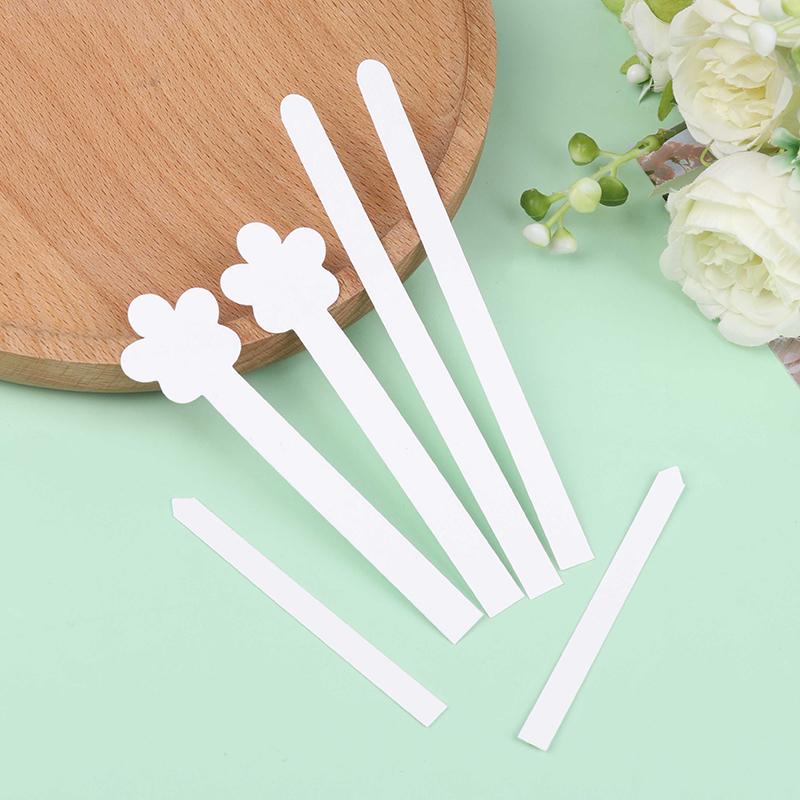 100/500 шт Тест-полоски Аромат Одноразовые Белые Бумажные полоски для запаха Тестовая бумага Ароматерапия Духи Эфирные масла