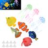 Artificial Glowing Fish Fake Glowing Fish Aquarium Decor Simulation Decoration for Fish Tank