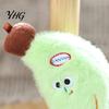 Stuffed Banana Key Ring Cute Plush Keychain, Soft Fruit Pendant Funny Gift for Kids with Embroidered Face, Cartoon Bag Charm Backpack Small Toy